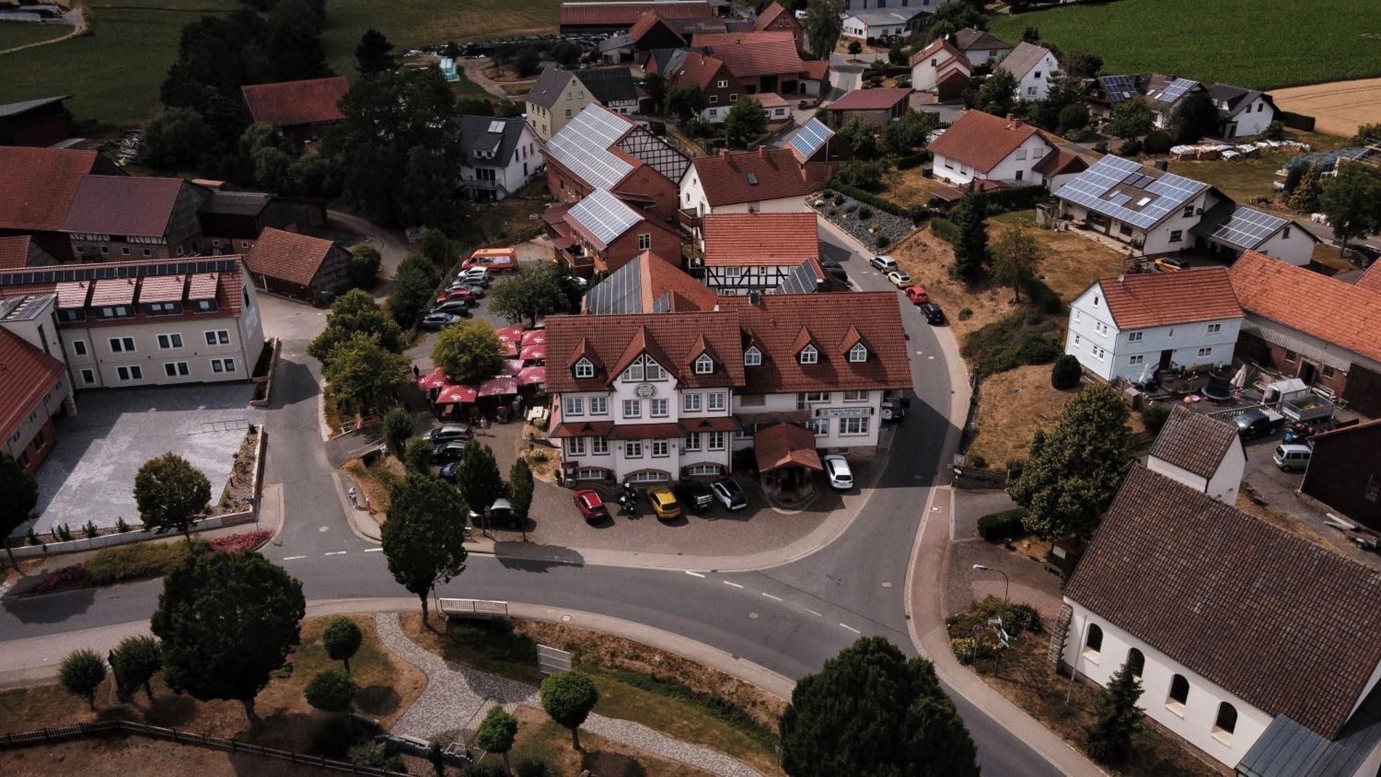 Landhaus Rhoenblick Kuenzell Esterno foto