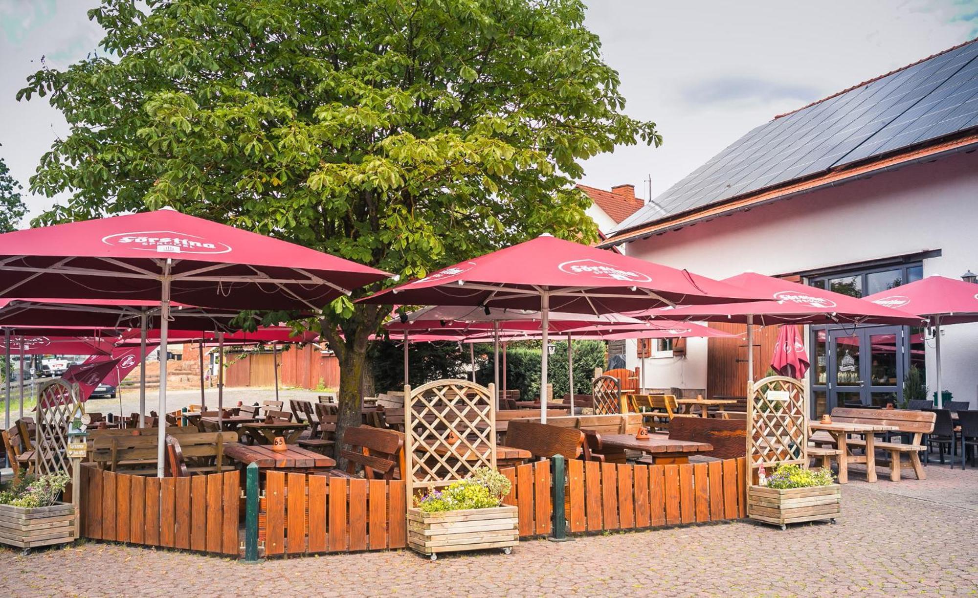 Landhaus Rhoenblick Kuenzell Esterno foto