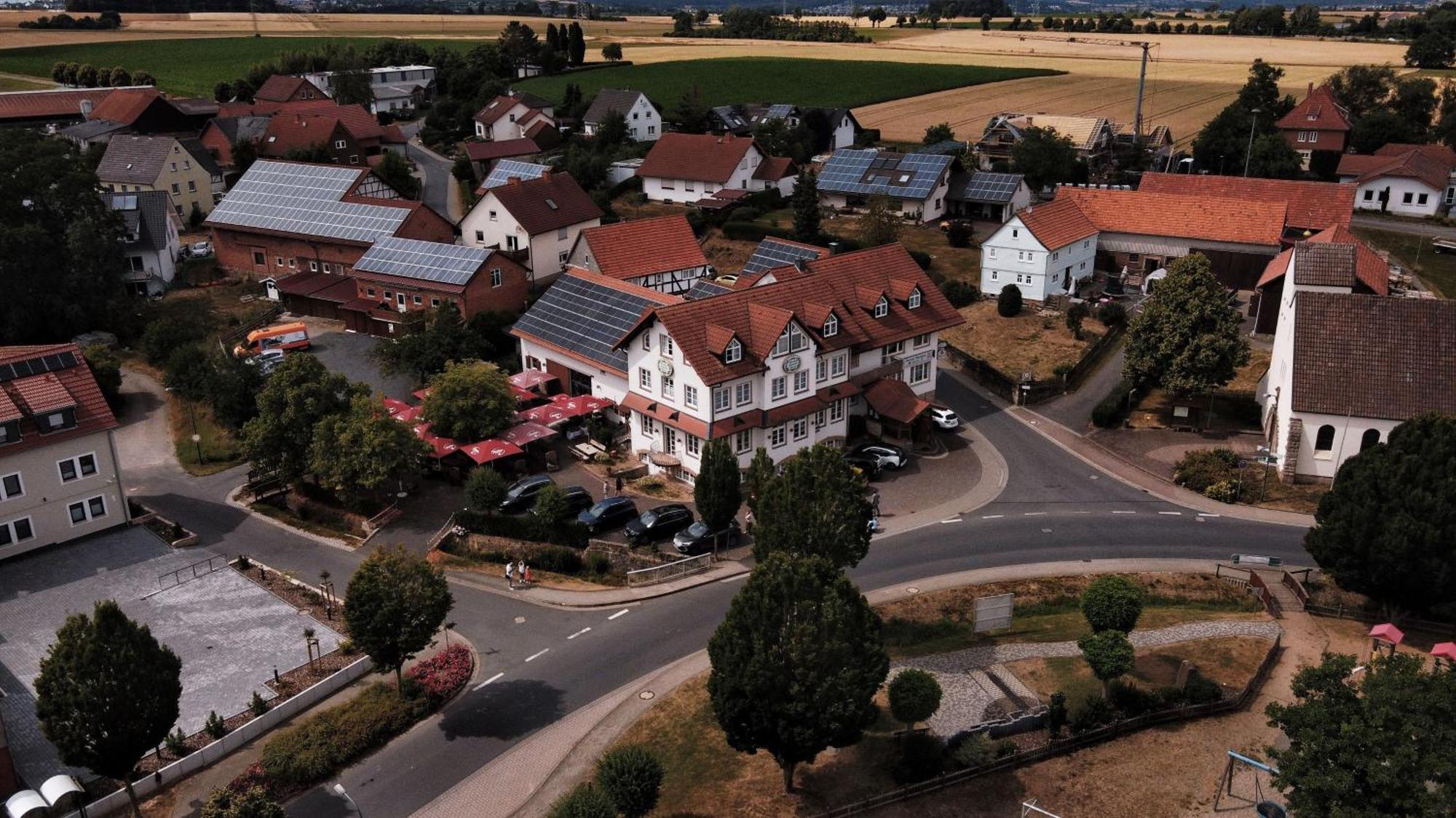 Landhaus Rhoenblick Kuenzell Esterno foto