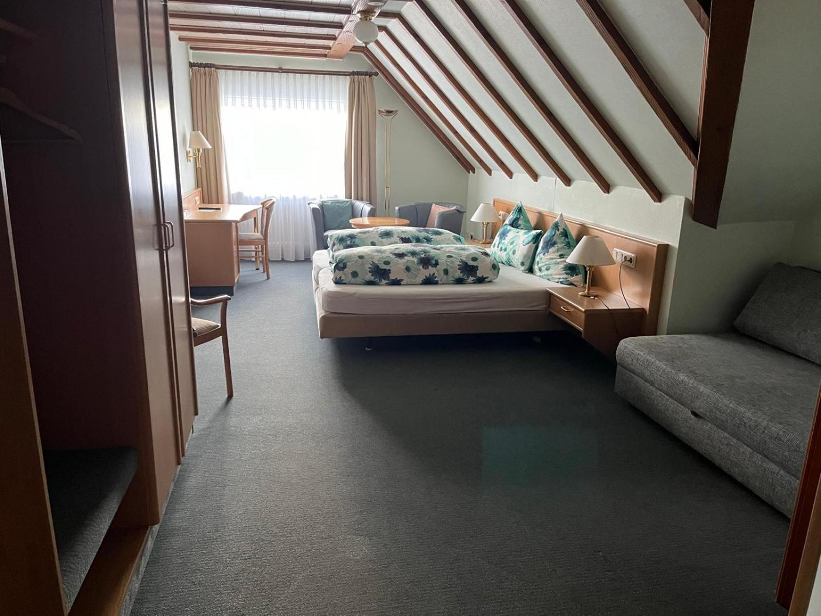 Landhaus Rhoenblick Kuenzell Camera foto