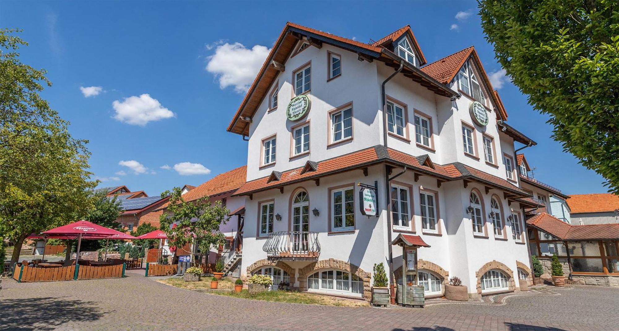 Landhaus Rhoenblick Kuenzell Esterno foto